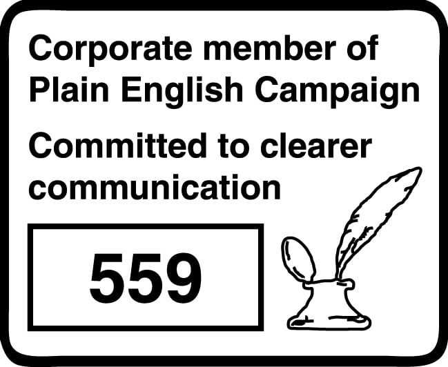 Plain English Campaign corporate membership logo