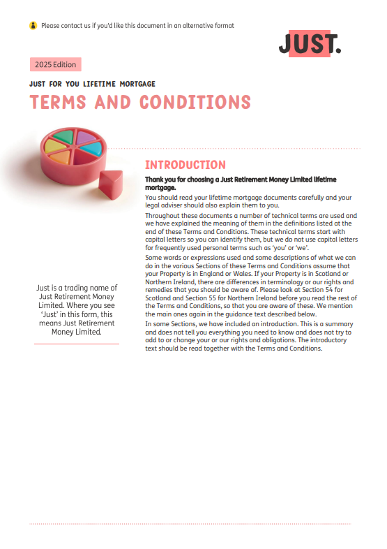 LTM terms and conditions